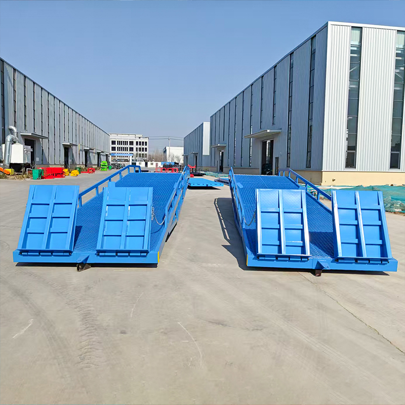 Efficient Loading Unloading Operations 8 Ton Heavy Duty Mobile Dock Ramp