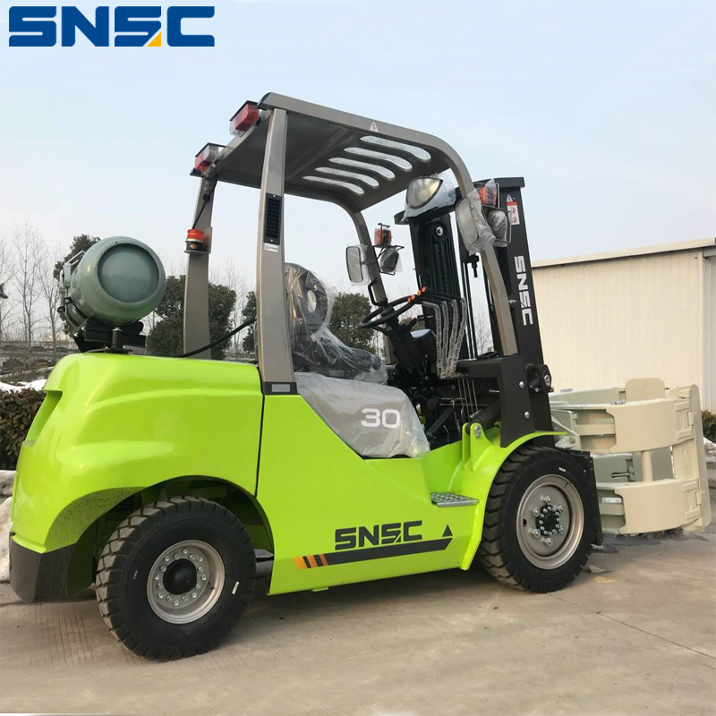 3ton Gasoline LPG Dual Fuel Forklift Truck