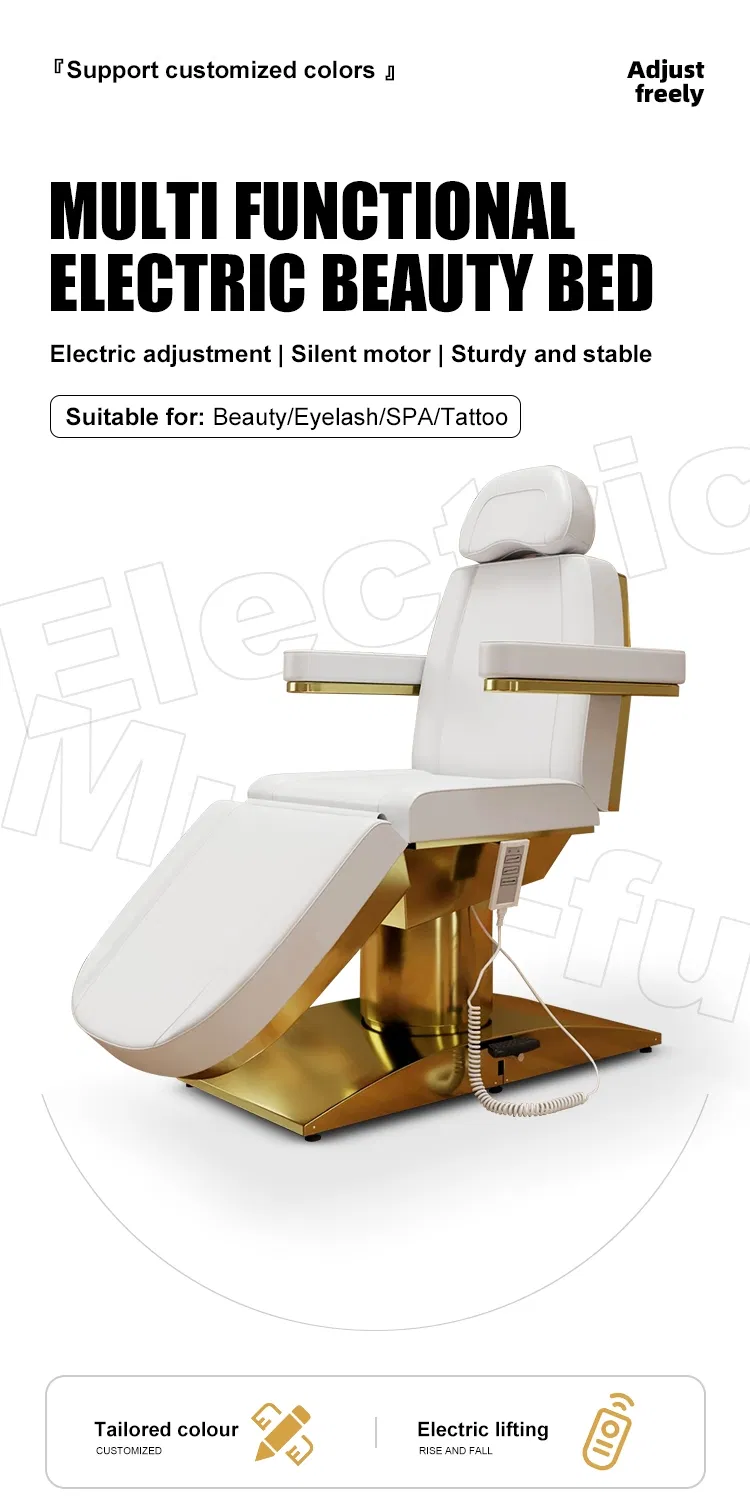 Equipamento de Massagem SPA Novo Estilo com Reclinação Hidráulica para Salão