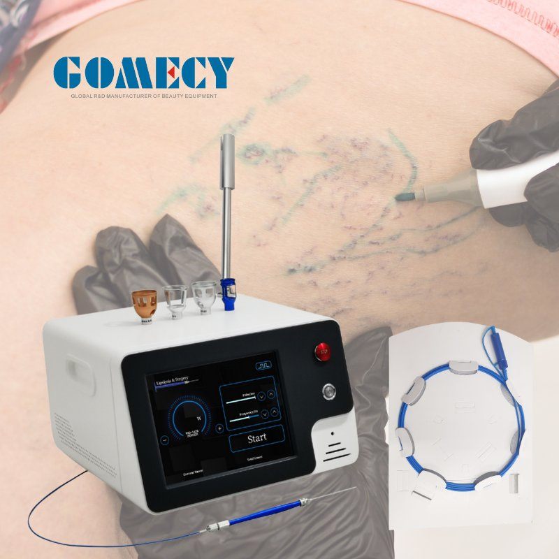 Laser Diodo 980 + 1470 Endolifting Endolifting Facial Laser Evlt 1470nm Máquina de Laser Médico