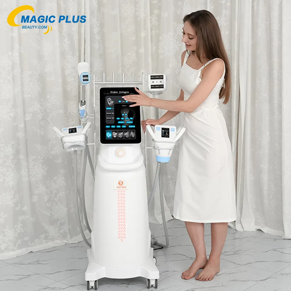 Máquina de Modelagem Corporal Vela, Massagem com Rolos Internos para Drenagem Linfática, Máquina de Drenagem Linfática