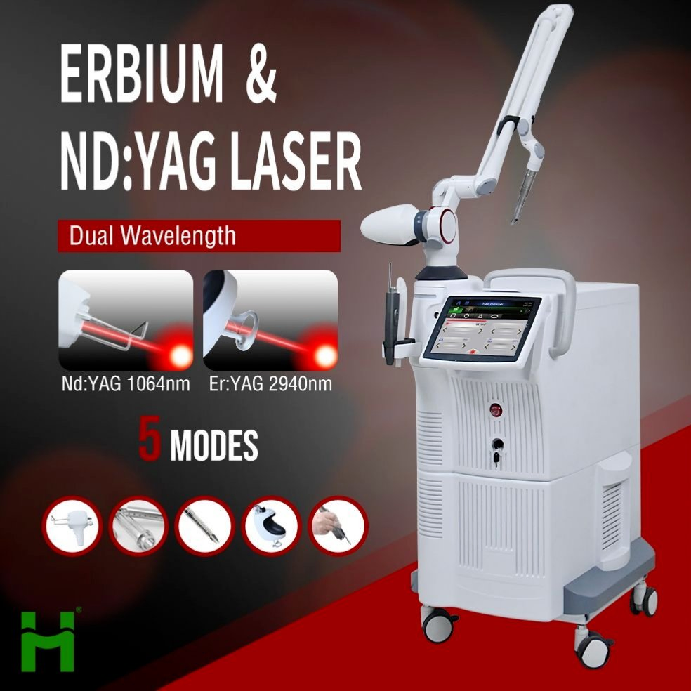 ND: Laser YAG 4D Laser Fracionado de Erbium Remoção de Estrias Equipamento de Cuidados com a Pele Beleza 2940nm 1064nm à Venda