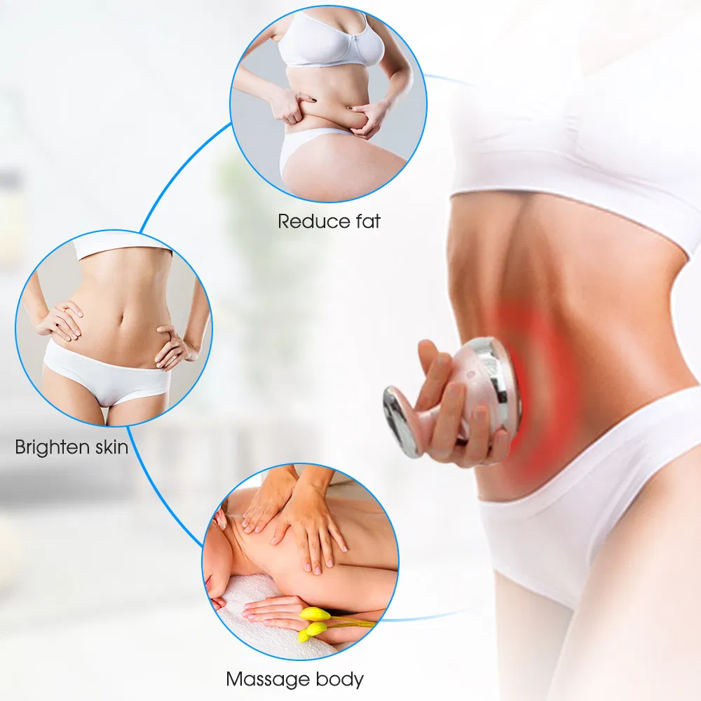 Dispositivo de salão de estética portátil LED EMS massageador para lifting facial, RF para firmeza da pele, ultrassom e equipamento de beleza infravermelho para uso doméstico