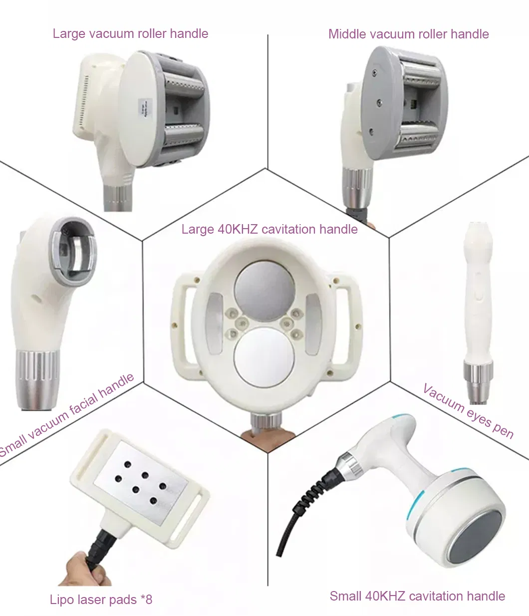 Máquina Profissional de Remoção de Celulite por Cavitação a Vácuo e Radiofrequência para Modelagem Corporal e Emagrecimento