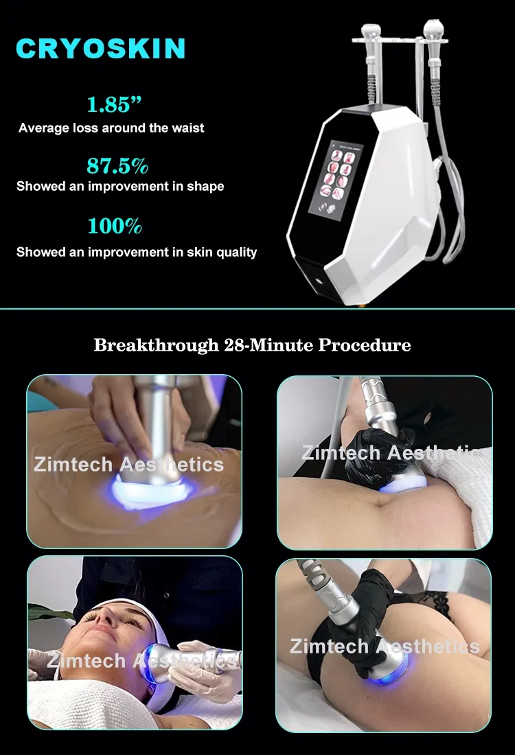 2024 Novo Hot Cold Cryoskin 3.0 Preço da Máquina de Slimming Corporal T Shock Cryoslimming Hc