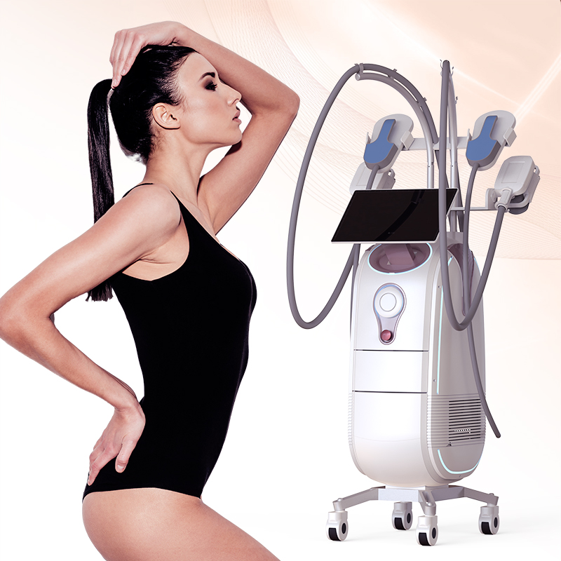 Máquina de Slimming a Frio para Perda de Peso com 4 Manípulos