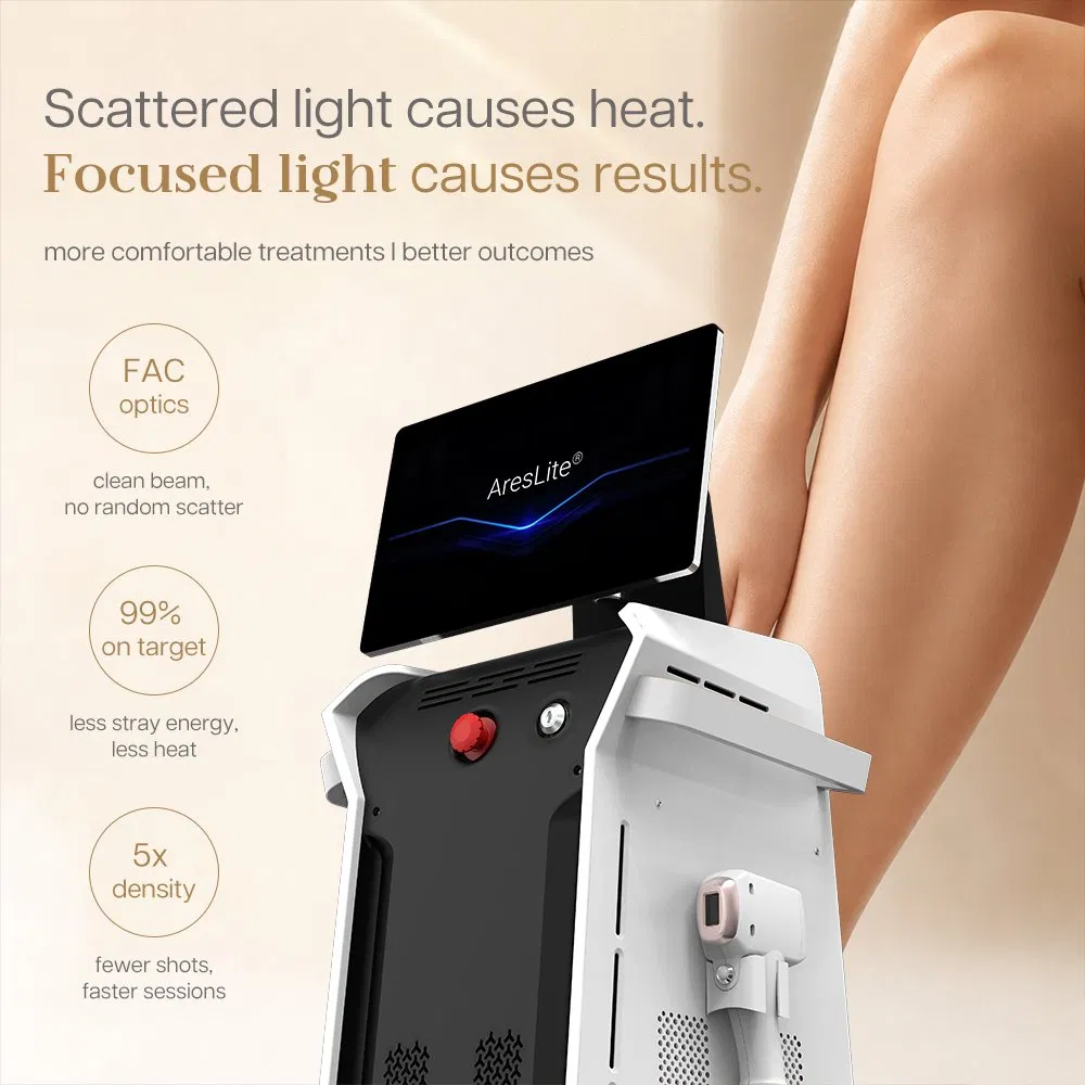 Máquina de Remoção de Pelos a Laser Diodo Painless com Ondas de Titânio Gelo Não Invasiva Winkonlaser CE FDA para Salões 4 755 808 1064 940nm
