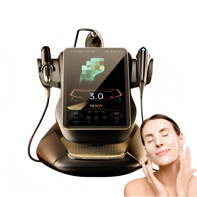 Máquina Portátil de Lifting Corporal Anti Envelhecimento Rejuvenescimento Facial Remoção de Linhas Corporais Equipamento de SPA com 10 Cabeçotes