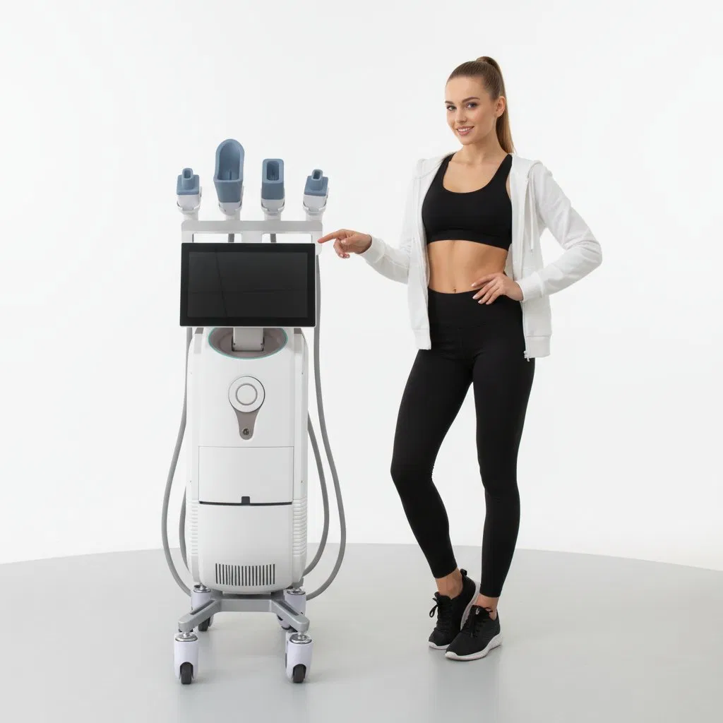 Cool Tech de Slimming Cryolipoly 360 Escultura Corporal Congelamento de Gordura Máquina Slim de Cryolipolys