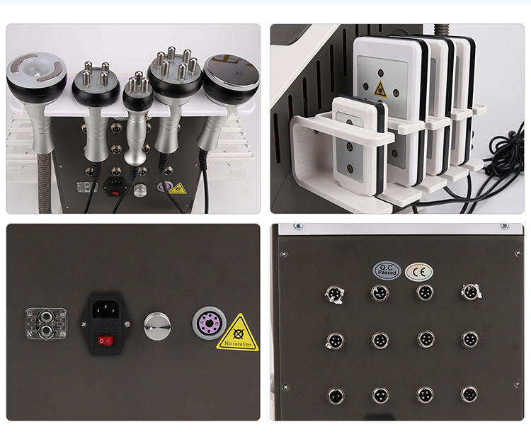Equipamento de Beleza por Atacado S Shape 6 em 1 40K Máquina de Lipossucção a Laser Ultrassônica para Perda de Peso Kim 8 Sistema de Emagrecimento