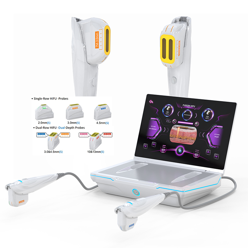 Novo Dispositivo Hefu para Remoção de Rugas, Antienvelhecimento, Modelagem Corporal, Levantamento Facial, Aperto da Pele, Equipamento de Beleza para SPA