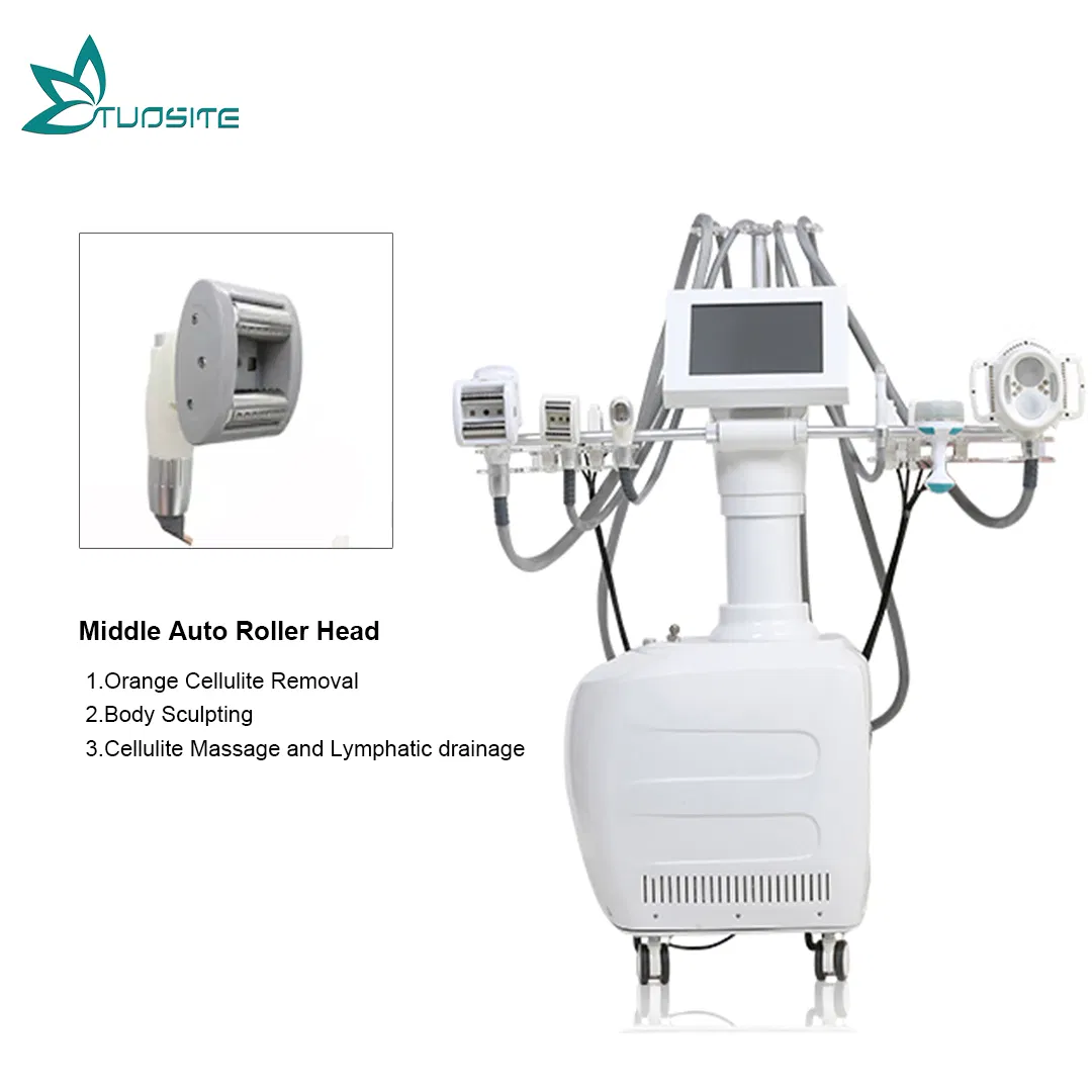 Máquina Profissional de Remoção de Celulite por Cavitação a Vácuo e Radiofrequência para Modelagem Corporal e Emagrecimento