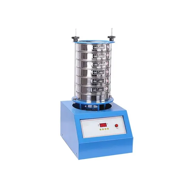 Peneira Rotativa Analítica Eletromagnética de Aço Inoxidável Equipamento de Laboratório