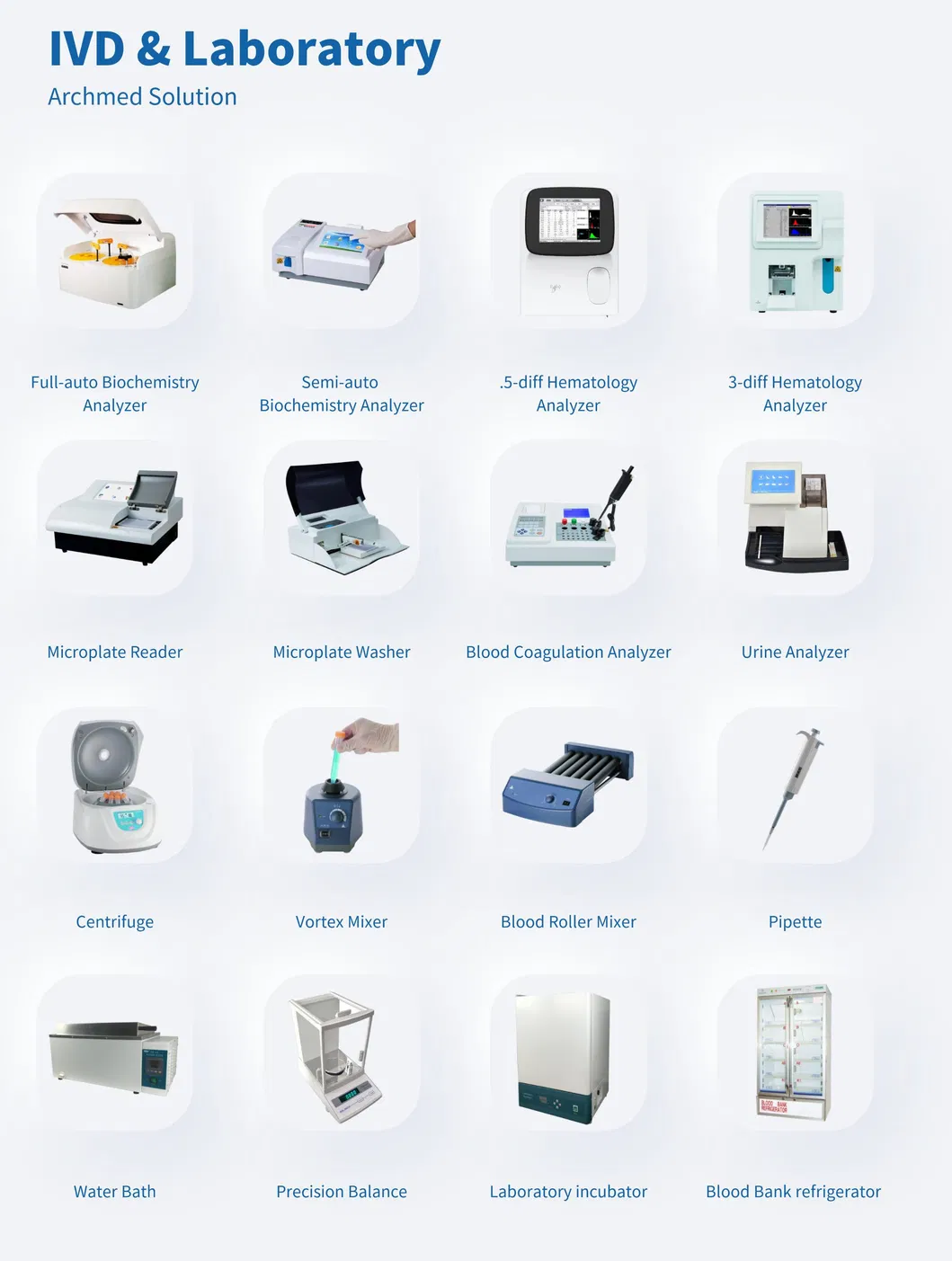 Equipamento Médico Equipamento de Laboratório Leitor de Microplacas Lavadora Analisador de Coagulação Sanguínea Analisador de Urina