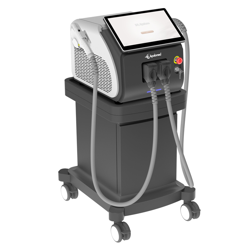 Máquina portátil de IPL para remoção de pelos e rejuvenescimento da pele