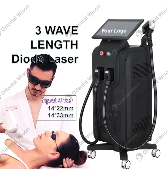 Melhor Preço Equipamento de Beleza Laser Diodo 808 Remoção de Cabelo 755 808 1064nm Equipamento de Beleza Remoção de Cabelo a Laser Diodo