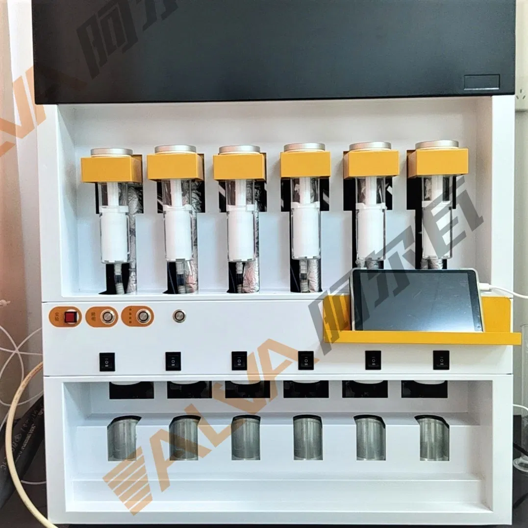 SD-P6 Analisador de Gordura Soxhlet: Equipamento Analítico Avançado de Laboratório para a Determinação do Teor Total de Gordura em Amostras de Alimentos, Rações, Grãos e Sementes