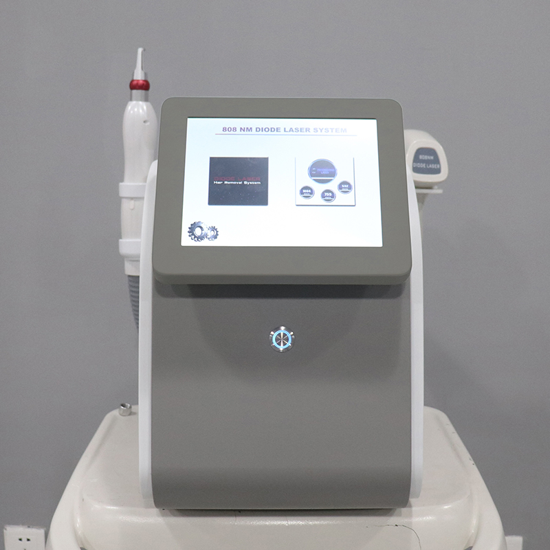 Máquina de Depilação a Laser de Diodo Multi Comprimento Remoção de Cabelo a Laser Remoção de Tatuagem
