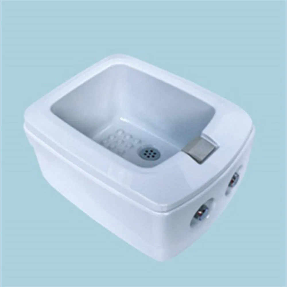 Equipamento de Beleza para Salão Atacado Banheira de Pedicure Portátil em Acrílico com Antiderrapante