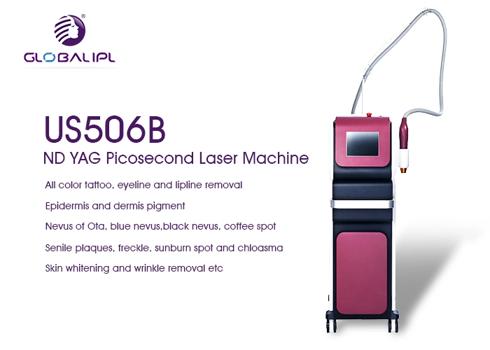 Máquina de Remoção de Tatuagem a Laser Q-Switch ND YAG, Peeling de Carbono, Equipamento de Laser para Salão de Cuidados com a Pele