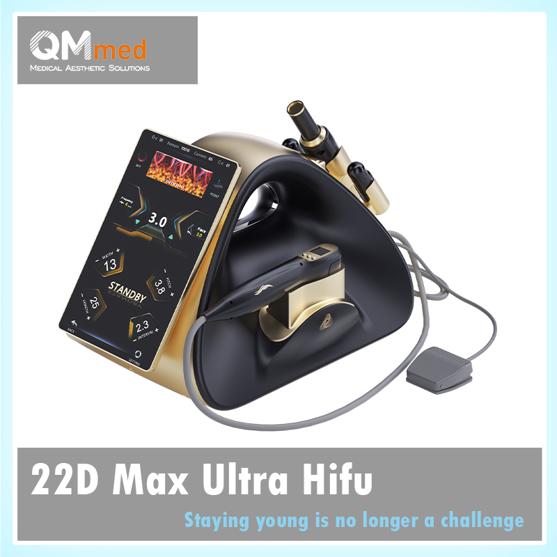 Máquina de Beleza Hifu RF de Alto Desempenho com Motor Sem Escovas Controle Inteligente Dispositivo de Cuidado Abrangente para Rosto e Corpo Intimo