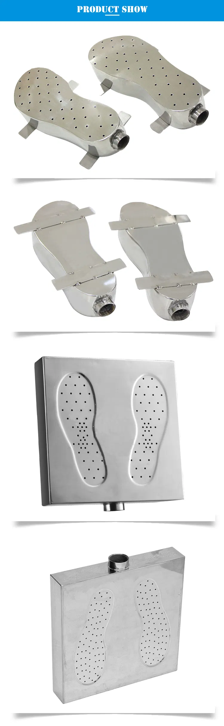 Equipamento de SPA para Massagem nos Pés em Aço Inoxidável para SPA