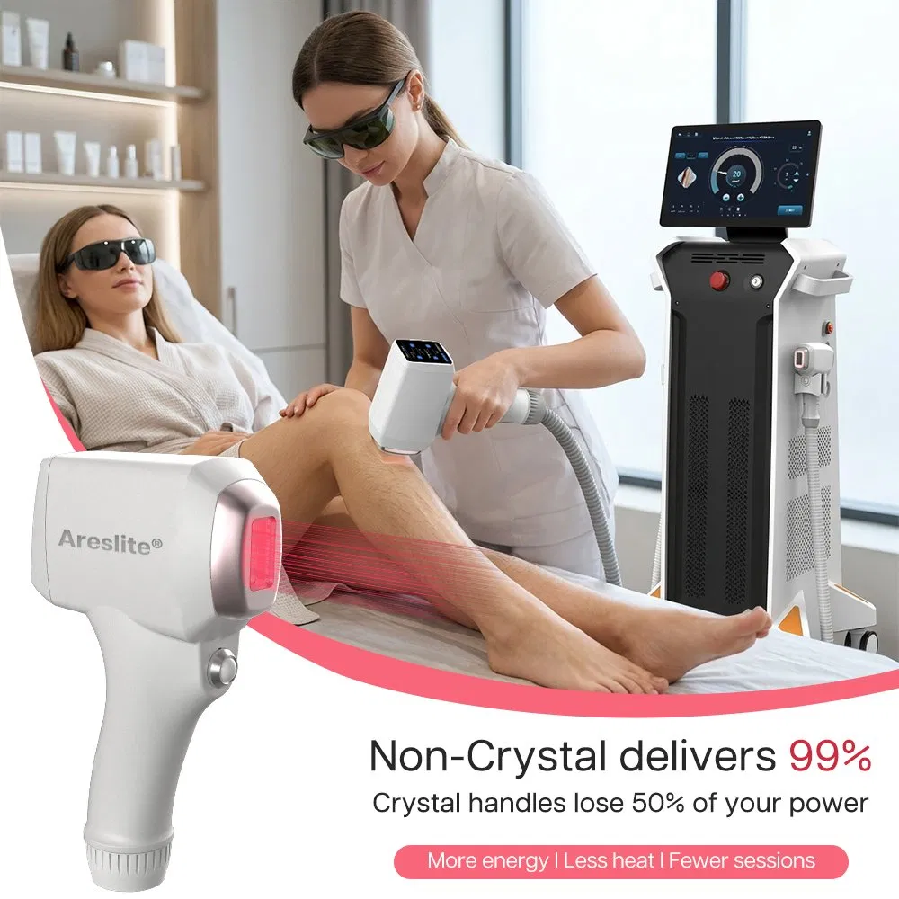 Máquina de Remoção de Pelos a Laser Diodo Painless com Ondas de Titânio Gelo Não Invasiva Winkonlaser CE FDA para Salões 4 755 808 1064 940nm