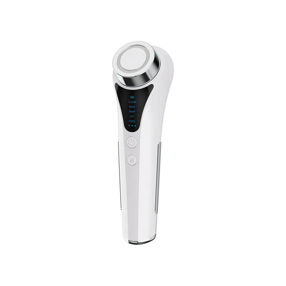 Tecnologia Avançada de Cuidados com a Pele Dispositivo de Beleza Elétrico de Vibração por Corrente Iônica Ferramenta de Massagem Facial Dispositivo Facial de Microcorrente