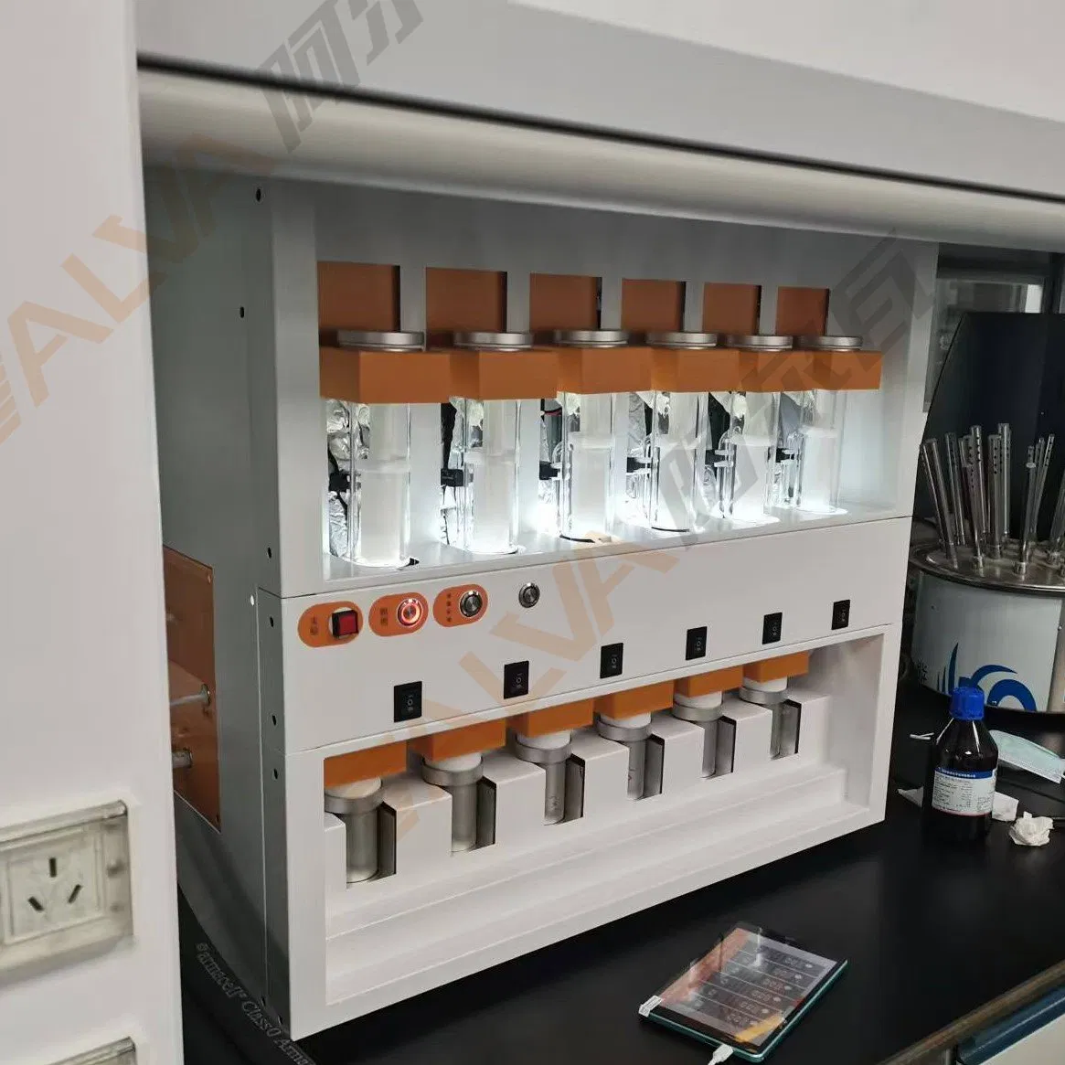 SD-P6 Analisador de Gordura Soxhlet: Equipamento Analítico Avançado de Laboratório para a Determinação do Teor Total de Gordura em Amostras de Alimentos, Rações, Grãos e Sementes