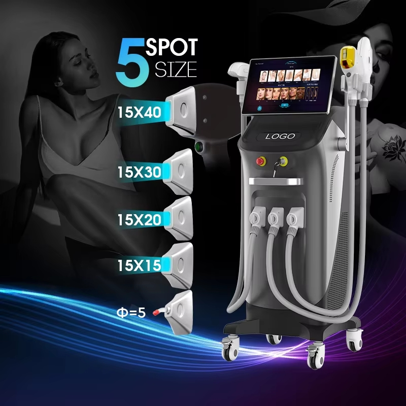 Remoção de Pelo a Laser Diode Multifuncional Bbl IPL Dpl Elight 808