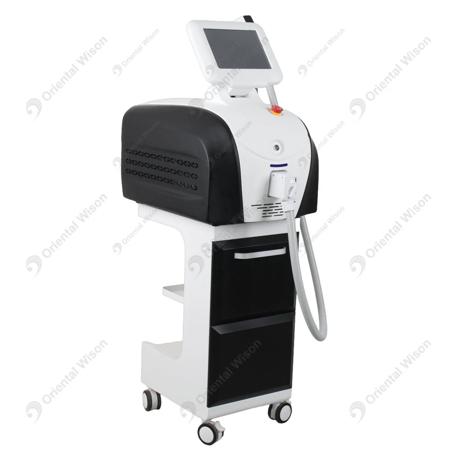 Máquina de Remoção de Cabelo a Laser Diodo Portátil 808nm Dispositivo de Depilação a Laser 3 Onda 808 755 1064 Tripla Comprimento de Onda