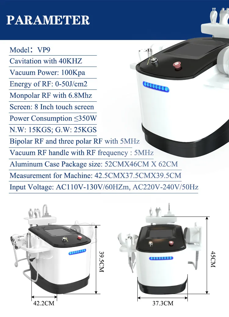 Máquina de Cavitação a Laser Avançada com Tecnologia de RF para Emagrecimento