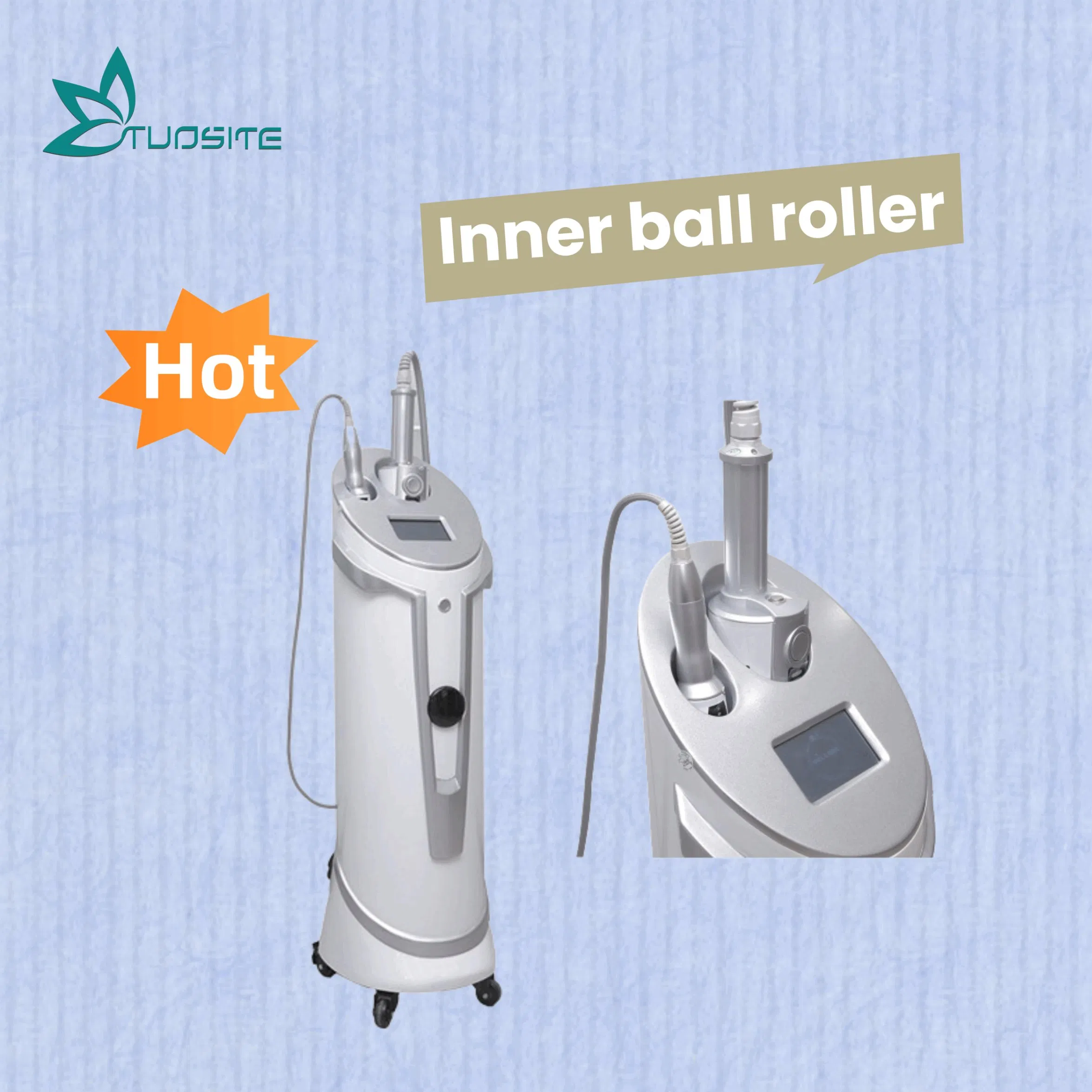 Máquina de Massagem com Rolos Internos para Remoção de Celulite e Emagrecimento Corporal Profissional com Rolos Rotativos a Vácuo 8d
