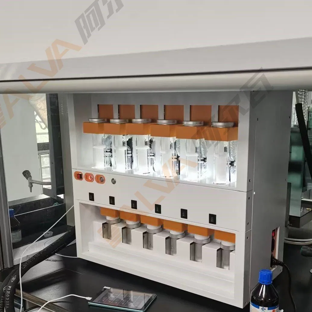 SD-P6 Analisador de Gordura Soxhlet: Equipamento Analítico Avançado de Laboratório para a Determinação do Teor Total de Gordura em Amostras de Alimentos, Rações, Grãos e Sementes