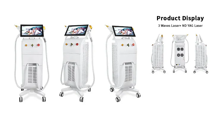 Equipamento de Beleza 4 em 1 - Remoção de Pelo a Laser Diode