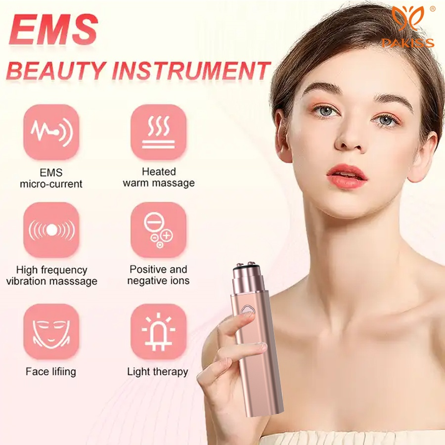 Dispositivo de Massagem para Olhos Pakiss Premium com EMS, Vibração, Terapia de Luz e Compressa Quente