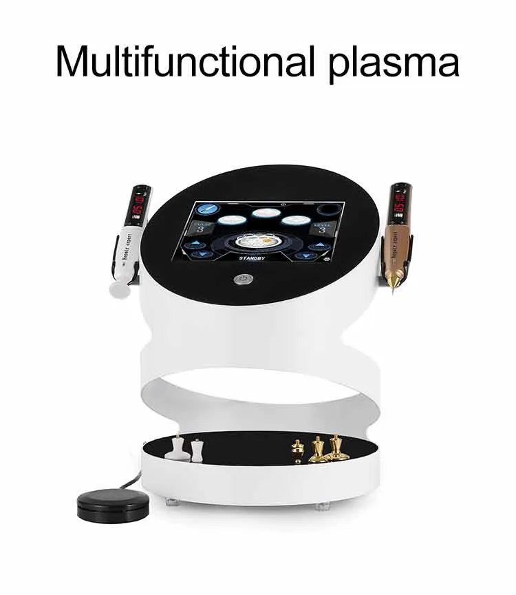Máquina Multifuncional de Cuidados Faciais com Plasma Caneta de Plasma Dispositivo de Rejuvenescimento da Pele