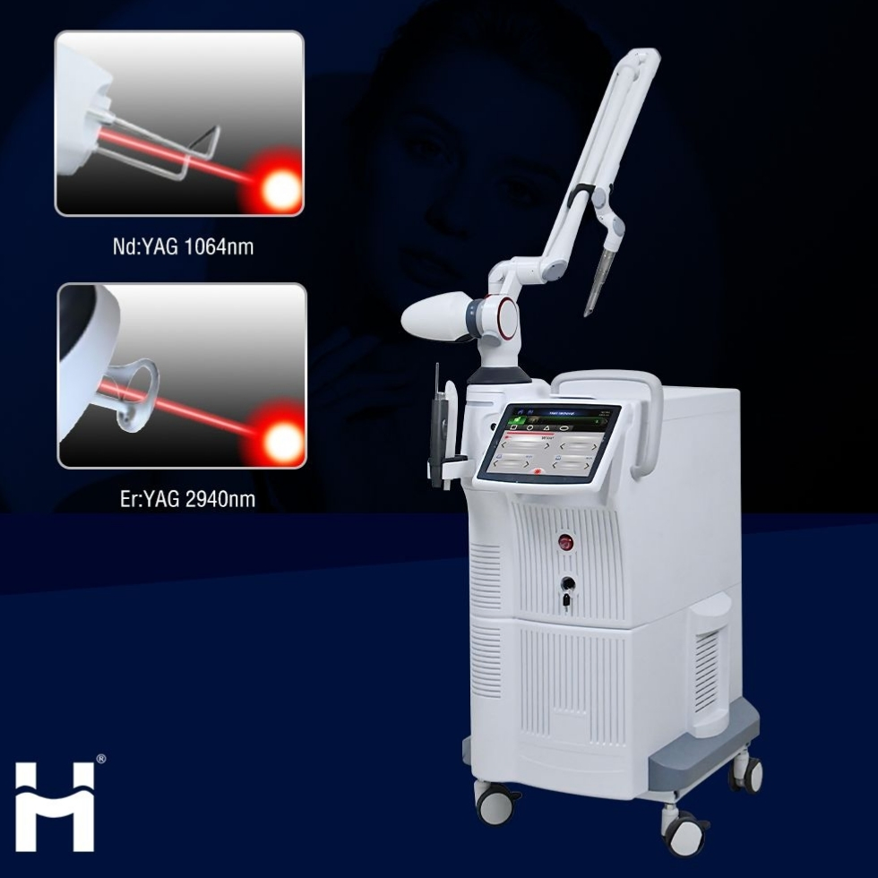 ND: Laser YAG 4D Laser Fracionado de Erbium Remoção de Estrias Equipamento de Cuidados com a Pele Beleza 2940nm 1064nm à Venda
