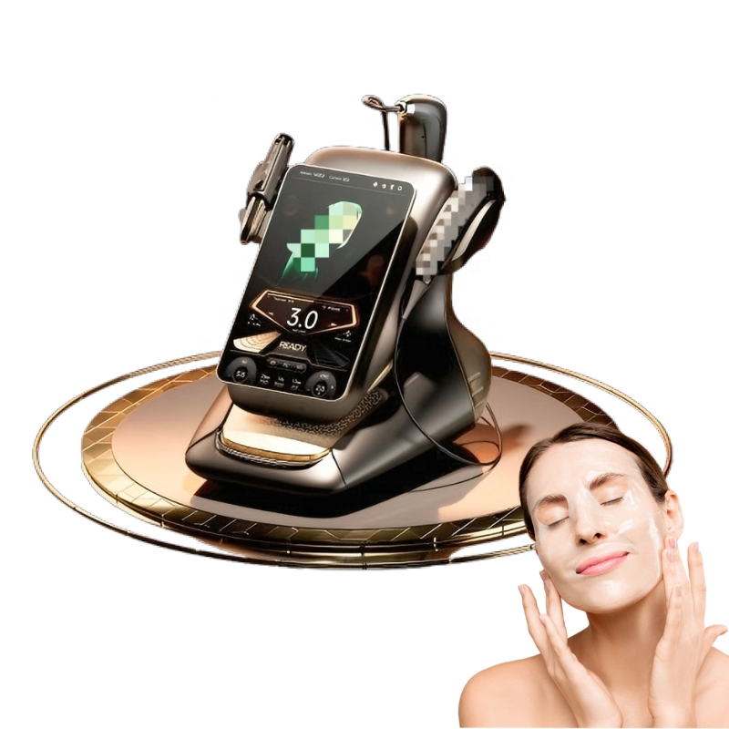 Máquina Portátil de Lifting Corporal Anti Envelhecimento Rejuvenescimento Facial Remoção de Linhas Corporais Equipamento de SPA com 10 Cabeçotes