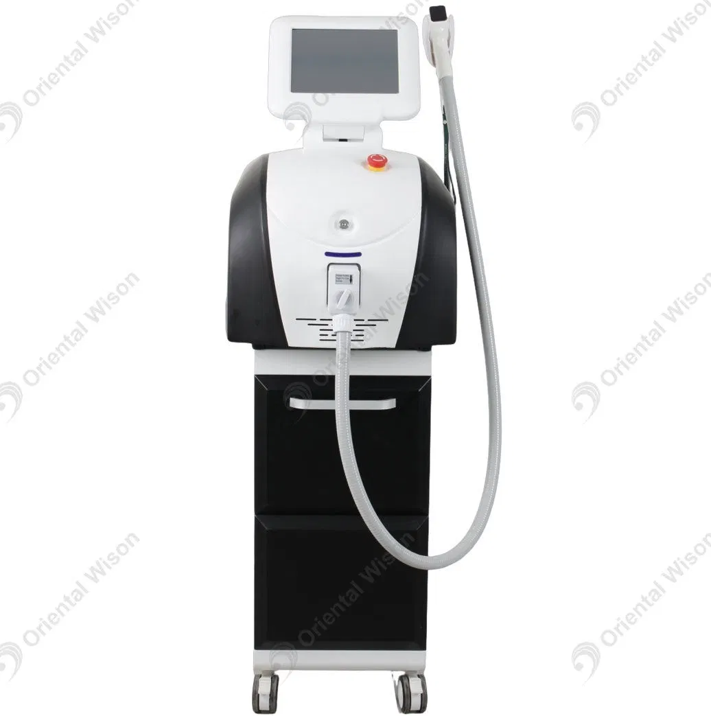 Máquina de Remoção de Cabelo a Laser Diodo Portátil 808nm Dispositivo de Depilação a Laser 3 Onda 808 755 1064 Tripla Comprimento de Onda