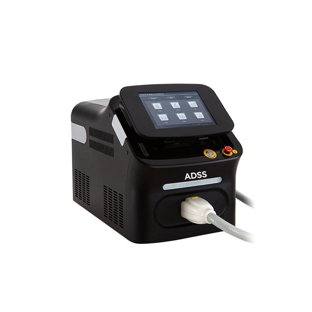 Equipamento de Salão Portátil ADSS Laser Diodo para Máquina de Remoção de Cabelo