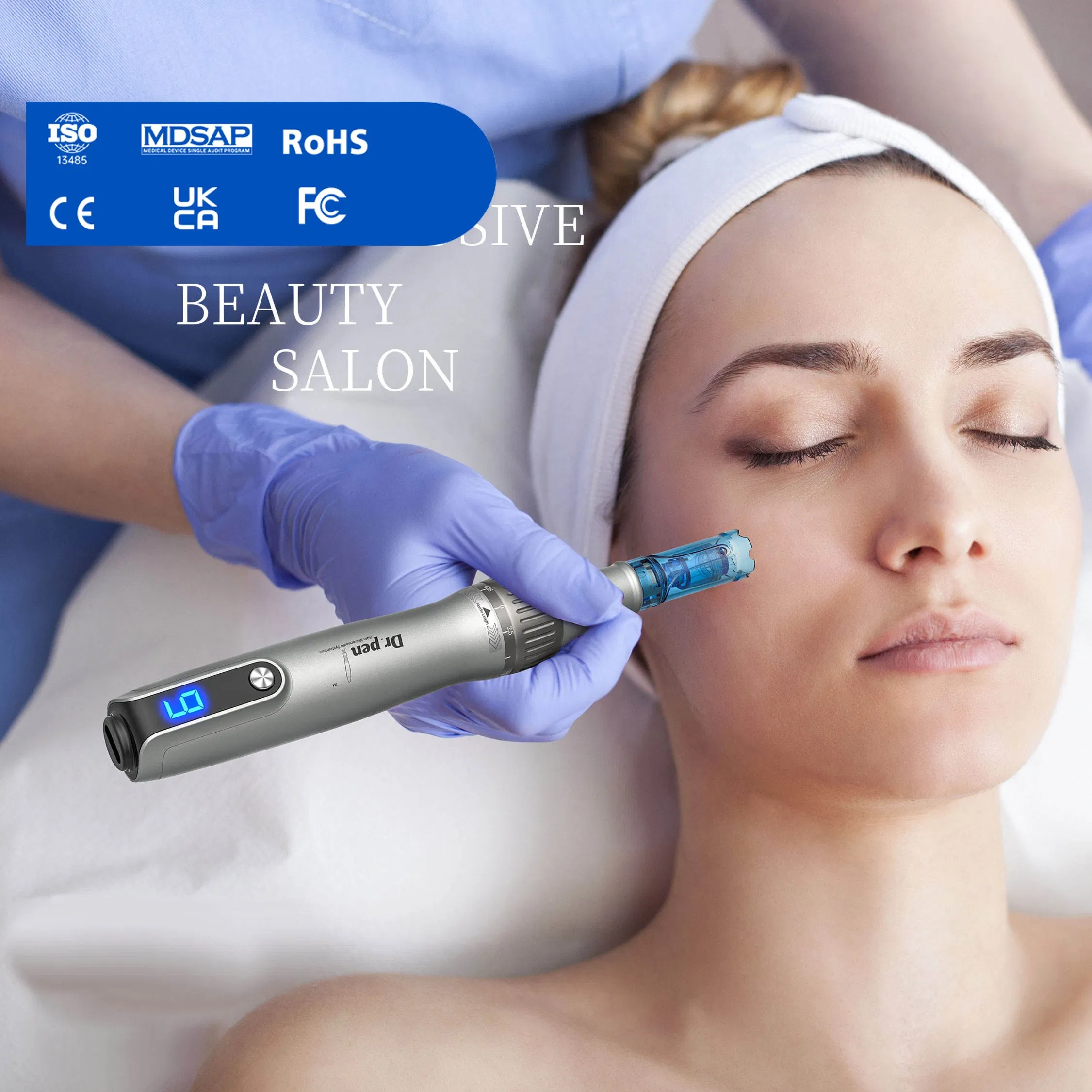 Dispositivo de Microneedle Elétrico para Tratamento e Cuidado Seguro da Pele