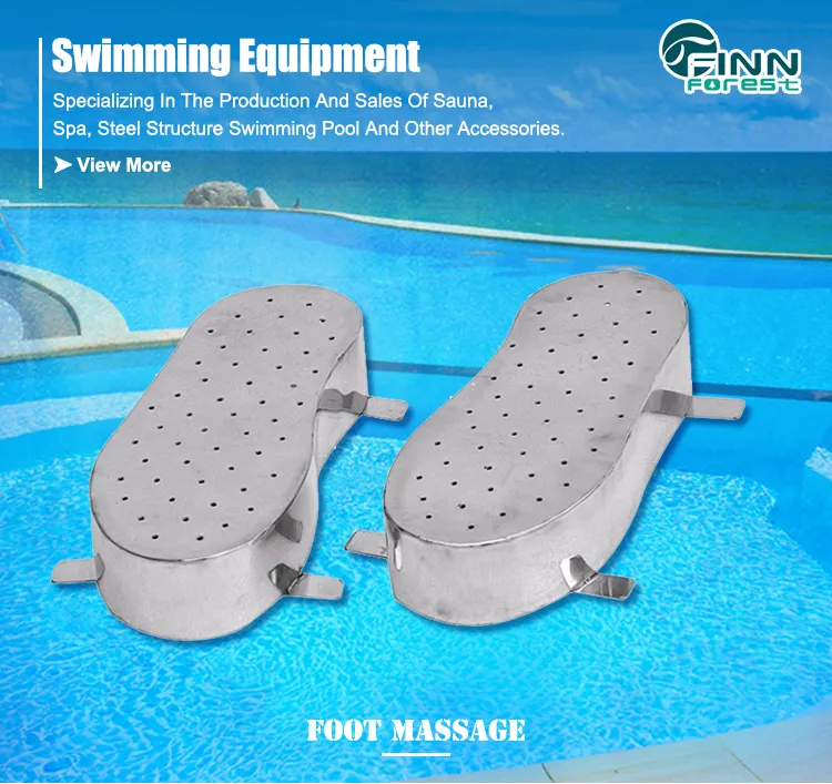 Equipamento de SPA para Massagem nos Pés em Aço Inoxidável para SPA