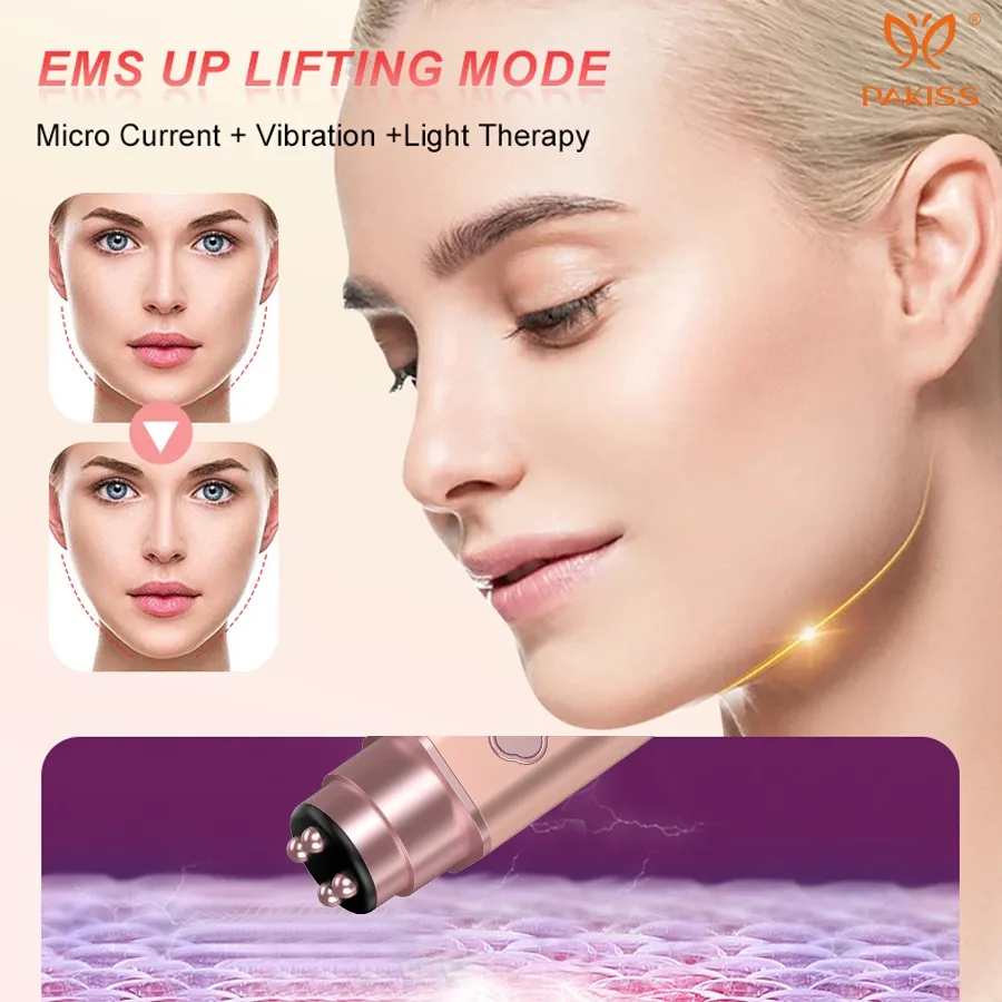 Dispositivo de Massagem para Olhos Pakiss Premium com EMS, Vibração, Terapia de Luz e Compressa Quente