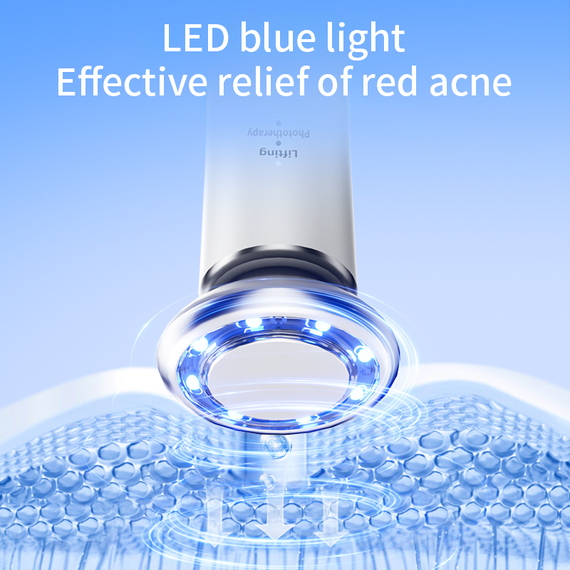 Equipamento de Máquina de Beleza Facial Terapia de Luz Vermelha RF EMS Dispositivo de Cuidados com a Pele
