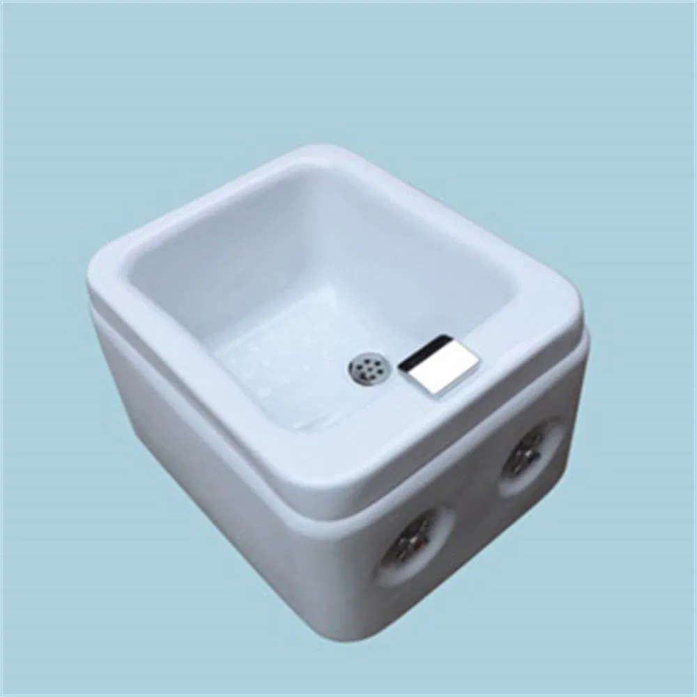 Equipamento de Beleza para Salão Atacado Banheira de Pedicure Portátil em Acrílico com Antiderrapante