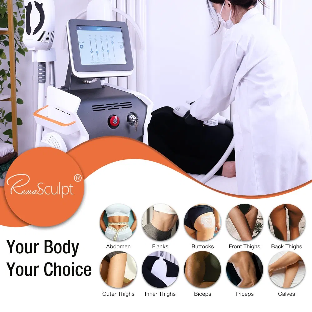 Máquina Winkonlaser EMS RF Cavitação para Lifting e Redução de Músculos