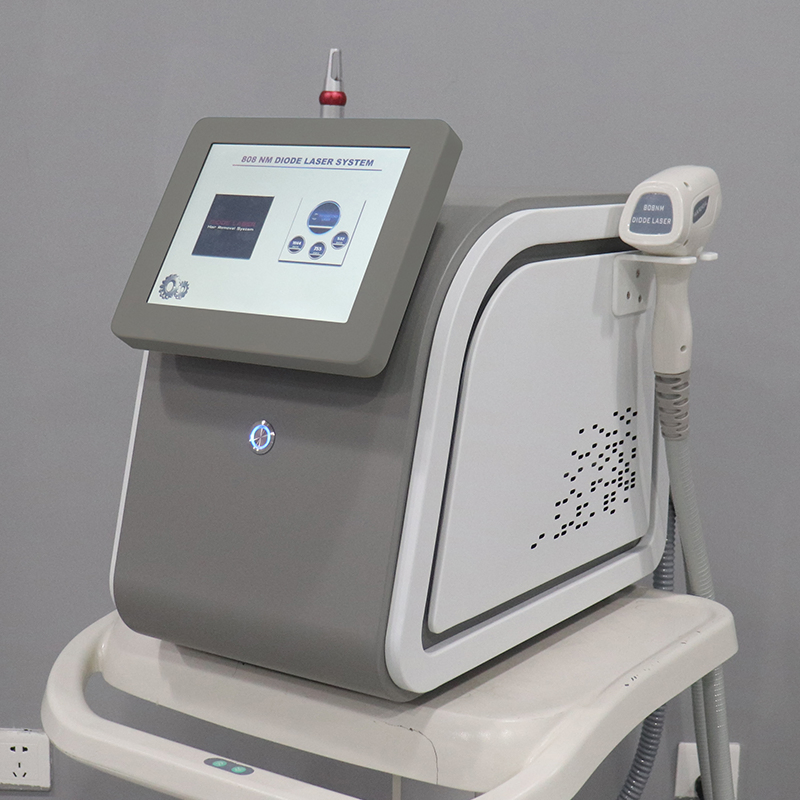 Máquina de Depilação a Laser de Diodo Multi Comprimento Remoção de Cabelo a Laser Remoção de Tatuagem