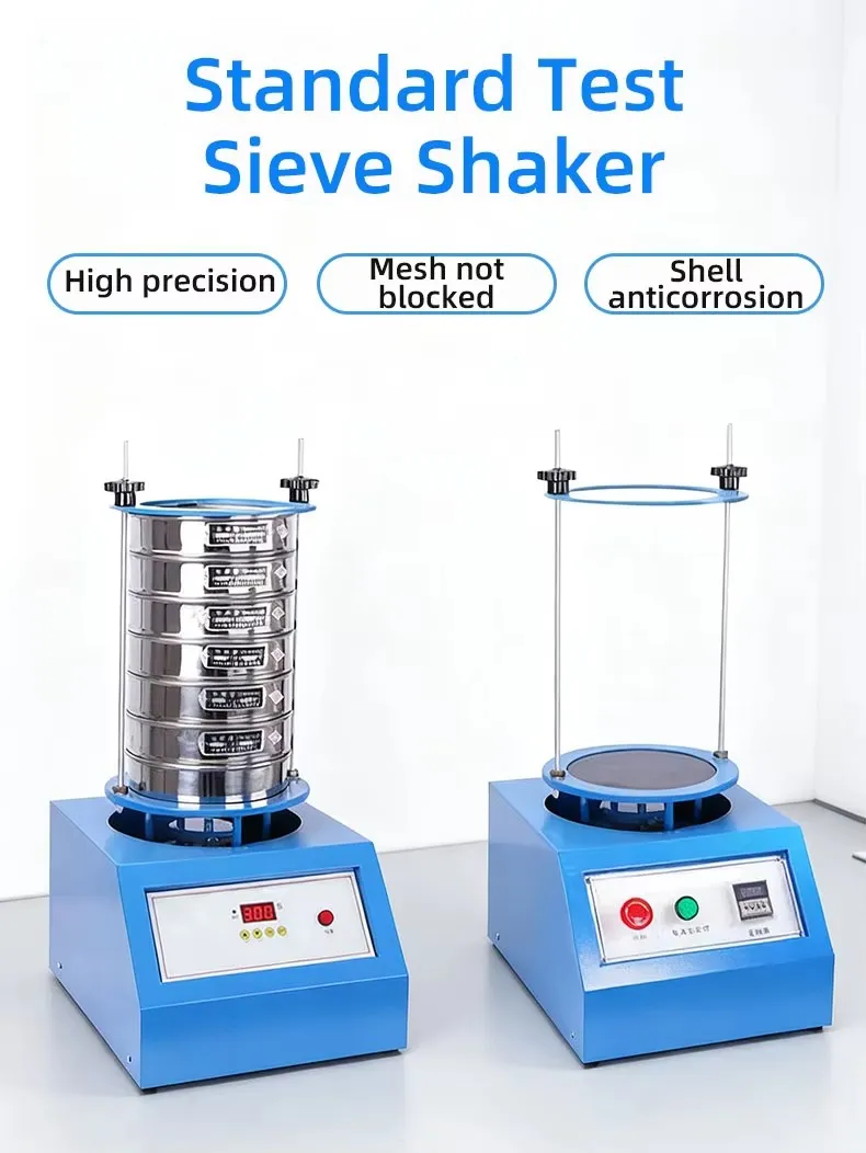 Peneira Rotativa Analítica Eletromagnética de Aço Inoxidável Equipamento de Laboratório