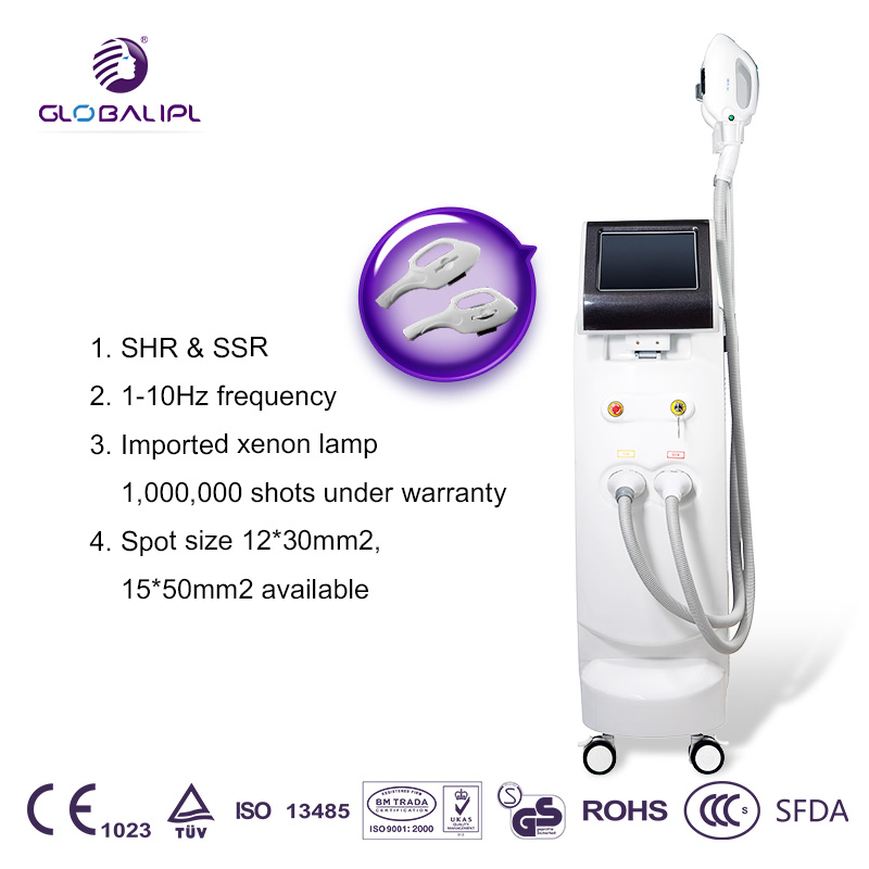 Equipamento IPL de Salão Hospitalar com Duas Alças